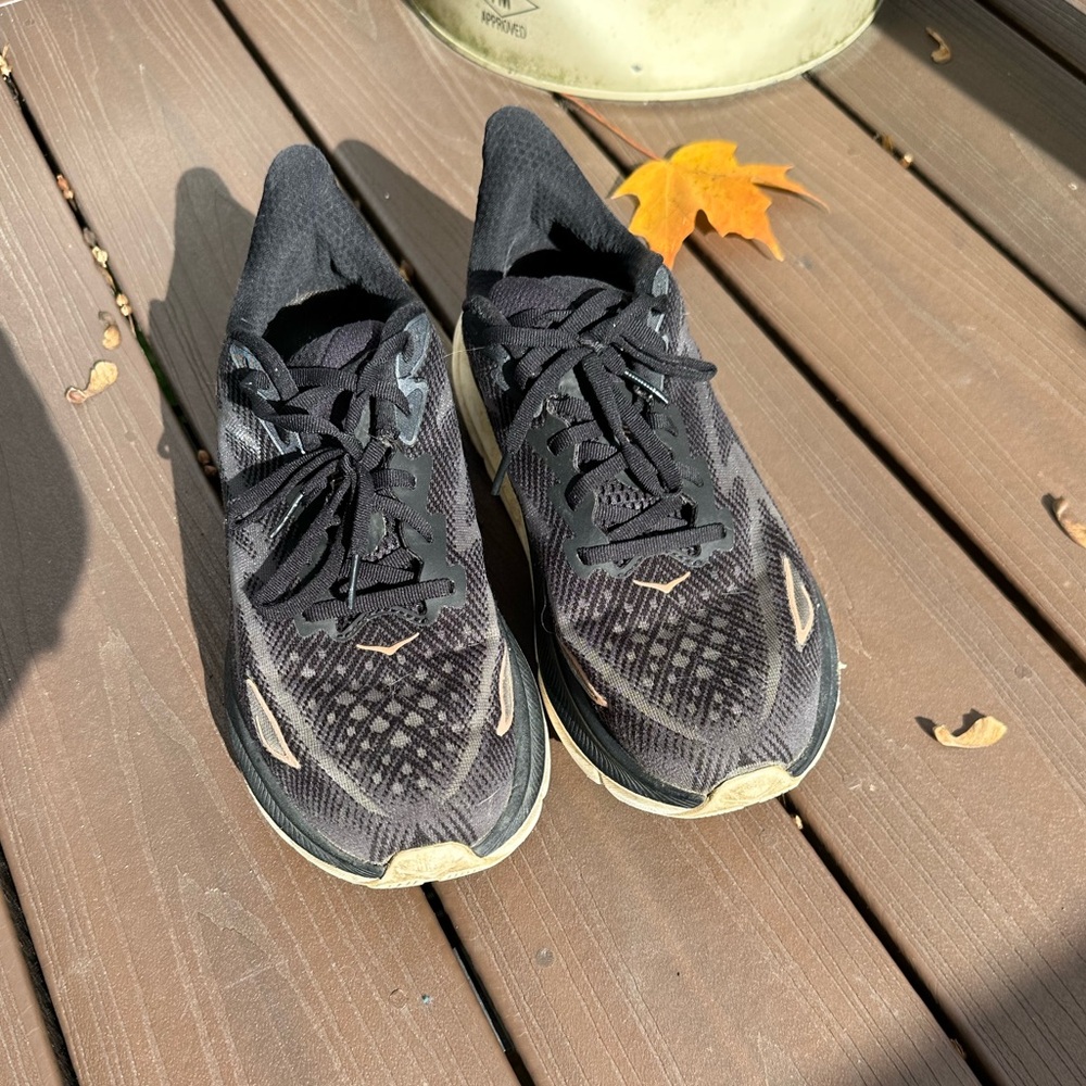 Hoka One One Black Running Shoes